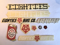 PACK STICKERS EIGHTIES X 10 (STIEIG001)