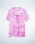 Imagem do Camiseta rosa tie-dye