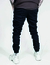Calça Jeans Preta de Streetwear - Hippest na internet