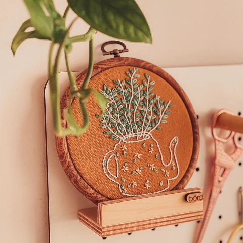 Patron de bordado - Tetera