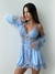Kit Barbara Azul Bebê - Camisola + Robe + Calcinha na internet