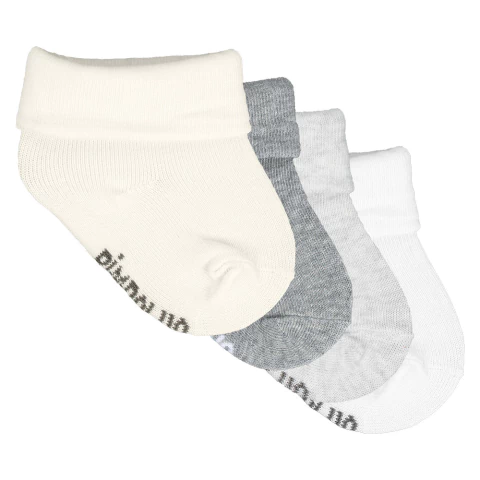 MEIA LISA COM VIRA 00-15 UNISSEX PIMPOLHO - comprar online