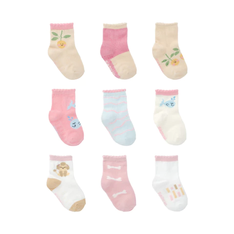 KIT MEIA COLORIDA C/3 PARES TAM 21-25 FEM PIMPOLHO - comprar online