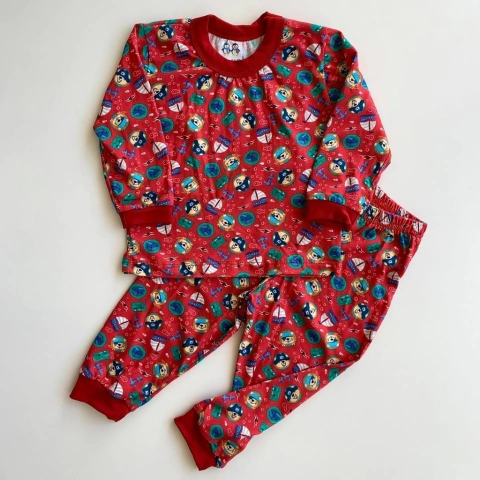 CONJUNTO PIJAMA MEIA MALHA MARINHEIRO