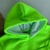 BLUSÃO DE SOFT COM BOLSO CANGURU VERDE NEON na internet