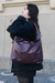 Bolsa Hobo Verniz Bordo - Riaj