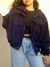 Jaqueta 90’s azul marinho - comprar online