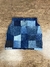 mini saia upcycling jeans 38 - comprar online