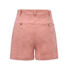 Short 100% Linho - Rosa Goiaba - comprar online