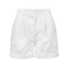 Short 100% Linho - Off White