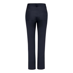 Calça Reta em Alfaiataria - Azul Marinho - loja online