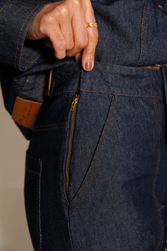 Calça Jeans Ziper Lateral - comprar online