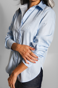Camisa Gales Azul Claro - comprar online