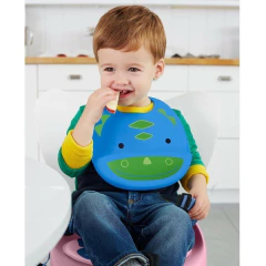 Babador Silicone ZOO Dino - SKIP HOP - loja online