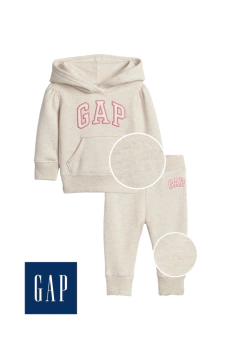 CONJUNTO MOLETOM MENINA OFF - GAP
