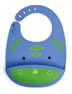 Babador Silicone ZOO Dino - SKIP HOP - comprar online