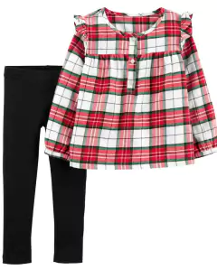 Conjunto Bata Xadrez 2 PÇS - CARTER´S