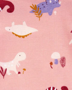 Pijama Dinossauro Rosa 4 PÇS - CARTER´S - JOYKIDSSTORE