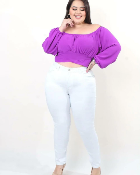 Calça Skinny Plus Size - 38361 - comprar online