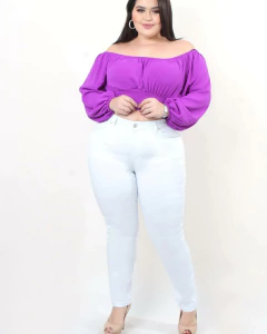 Calça Skinny Plus Size - 38361 - loja online
