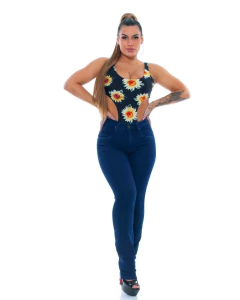 Calca Jeans Feminina Corte Reto - 36800