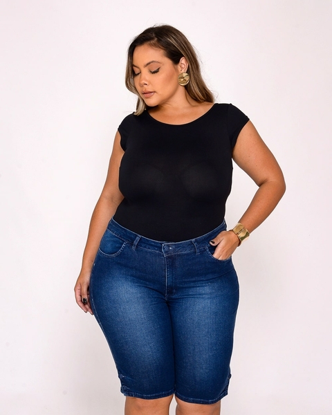 Bermuda Jeans Feminina Pedal Plus Size - 38801 - comprar online