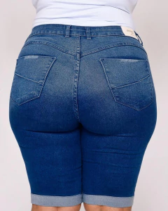 Bermuda Feminina Pedal Plus Size - 38803 - Shyro's Jeans