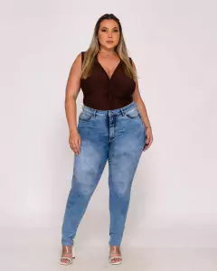 Calça Skinny Plus Size - 38807 - comprar online