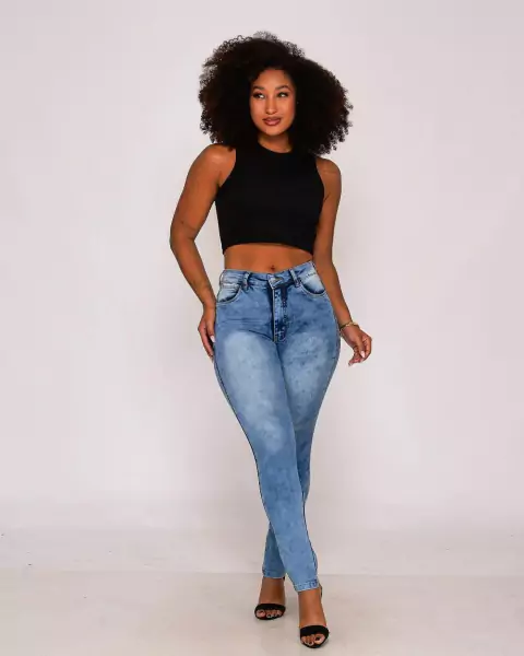 Calça Skinny Regular - 38806 - comprar online