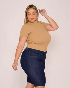 Imagem do Bermuda Fem Ciclista Plus Size El 0266 Ps - 36456