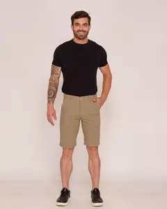 Bermuda Masculina Semi Social Regular Tinto El - 39154 - comprar online