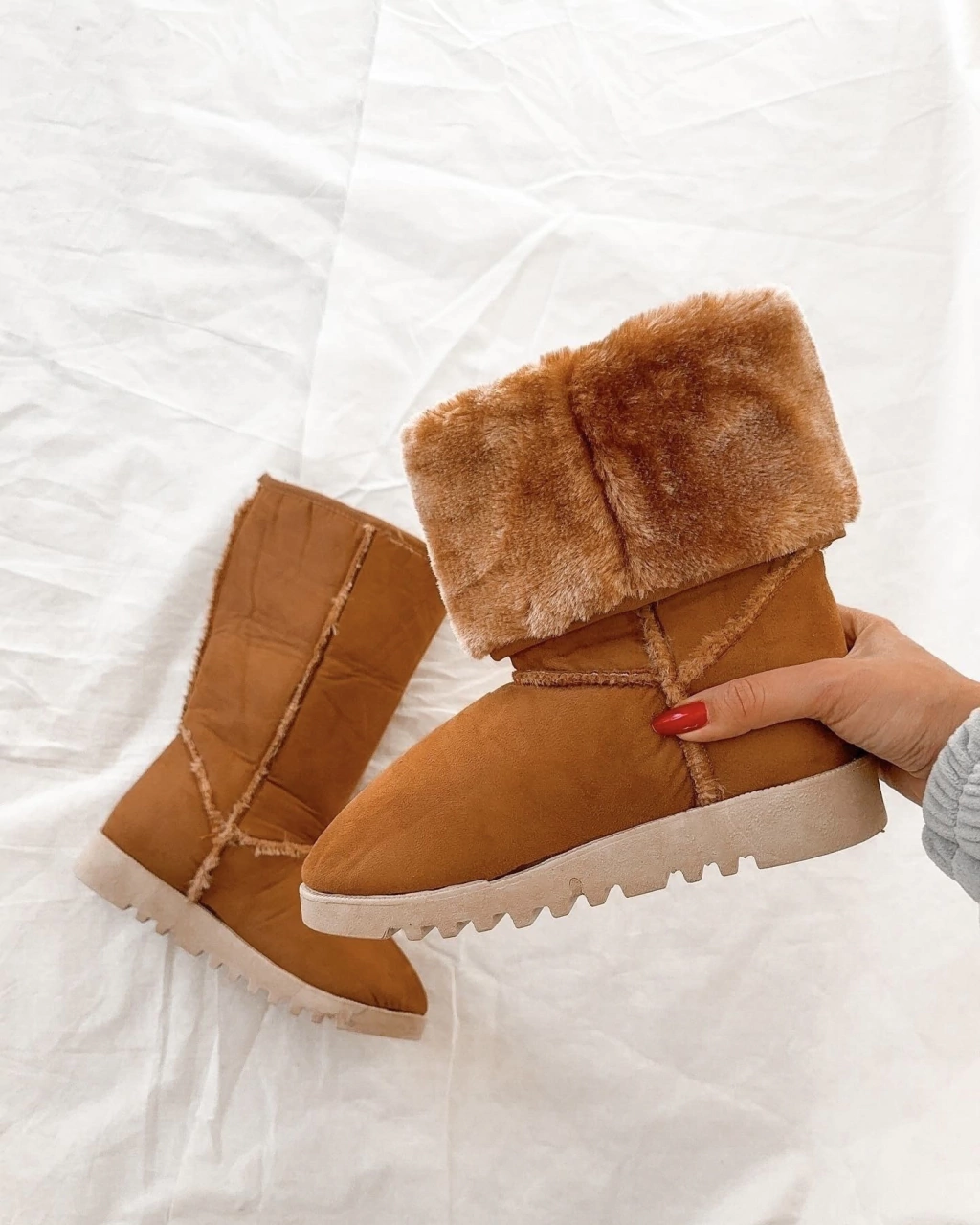 Botas Invierno Pantubotas Australianas Cortas Otoño Invierno Suela. Suela