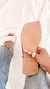 Sandalias Mujer Chatitas Trenzas NAOMI blanco. - comprar online