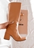 Botas Bucaneras Taco Cuero Vegano STELLA suela. - comprar online