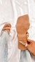 Sandalias Mujer Chatitas Dos Trenzas finas DELFI nude. - comprar online