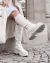 Botas Bucaneras plataforma Eco Cuero CANDELA natural