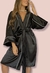 bata saten lisa bata Flor mujer suave comoda Negro en internet