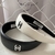 Tiara Chane de Couro