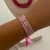 Pulseira CD Dio Rosa Cristais