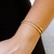 Bracelete Duplo Cristal Luxo