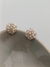 Brinco Mini Pérolas e Zircônias Banhado a Ouro 18k - comprar online