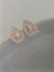 Brinco Gota Cravejada Banhado a Ouro 18K - comprar online