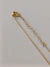 Imagem do Cordão quebra cabeça formato de coração banhado a ouro 18K
