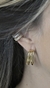 Piercing Fake Navete Banhado a Ouro 18k - loja online