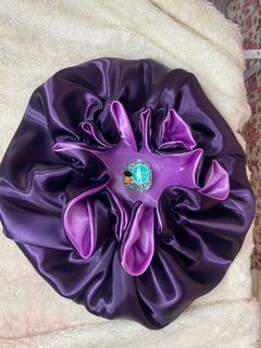 Touca dupla face Daphne “Violet” - comprar online