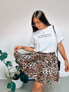Pollera corta PRINT
