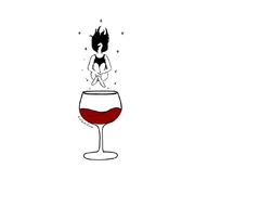 Remera Copa Vino Tinto - comprar online