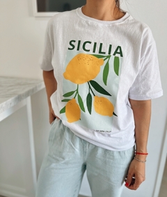 Remera SICILIA Limón