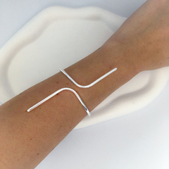 Bracelete Tips Banho de Prata