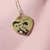 Cordão de ouro 18k com pingente sua foto em desenho